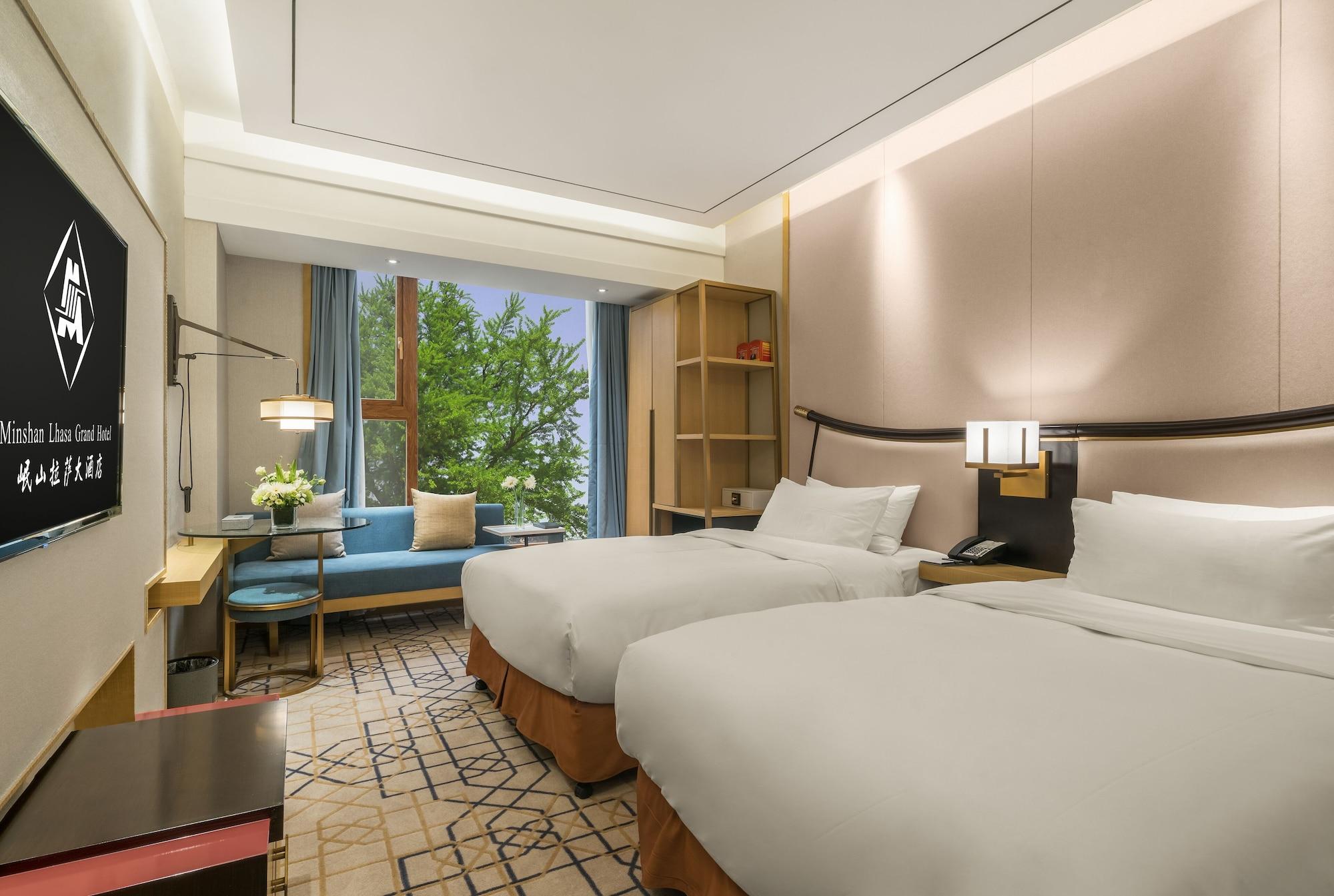 Minshan Lhasa Grand Hotel Chengdu Exteriör bild